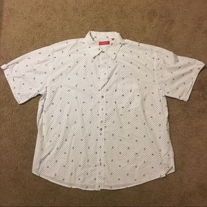 Bruno Milano Button Down Shirt Sleeve Cactus 2XLB